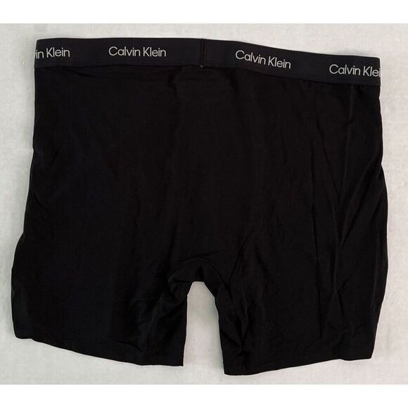 Calvin Klein NB2987 Men’s Sz Large Black Ultra-Soft Modern Boxer Brief - Picture 3 of 5